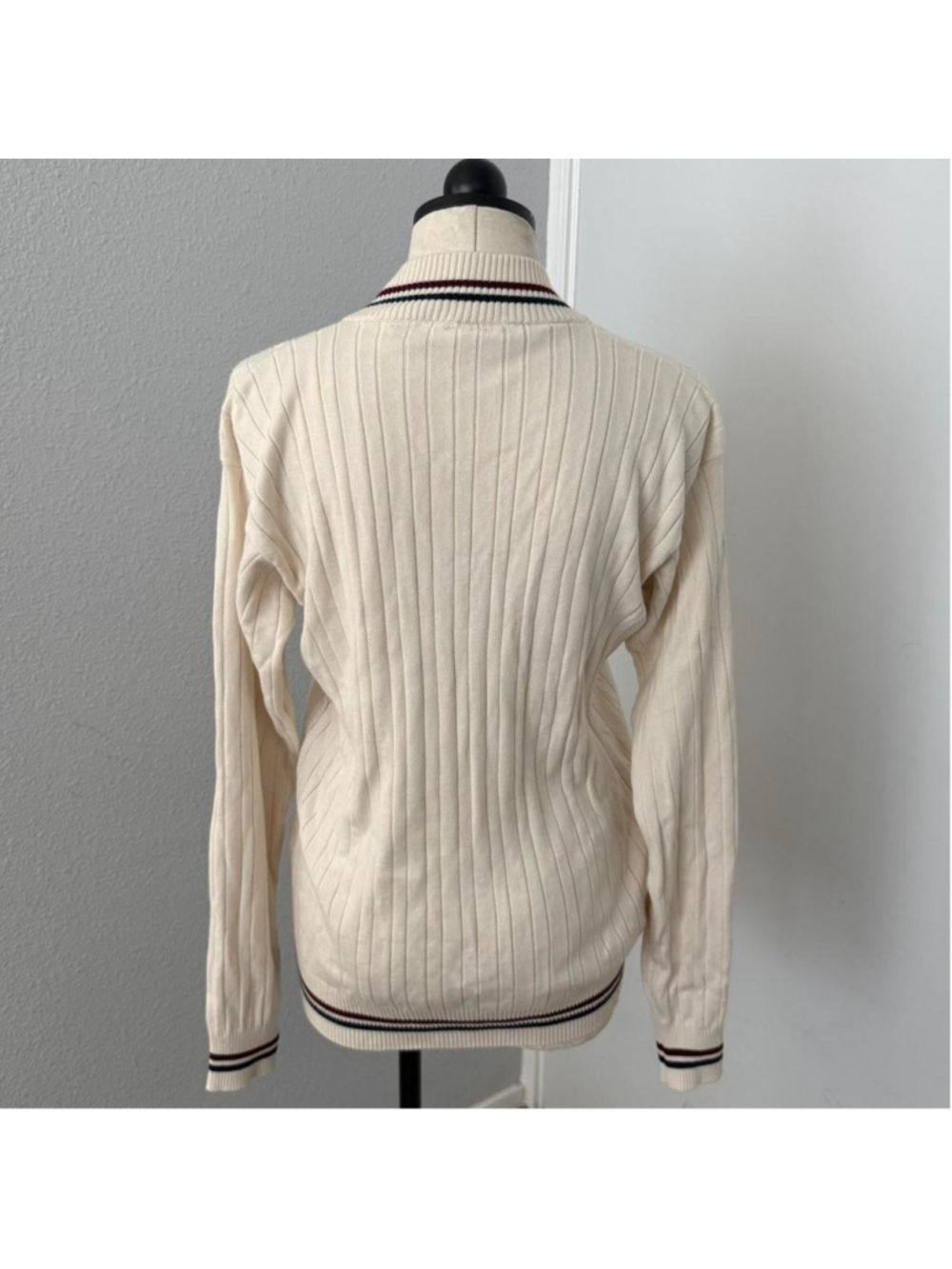The Coop Harvard Seal Cable Knit Cricket Sweater - Size XL - Picture 3 of 5